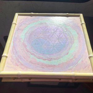Crystal Grid Board, Hidden Yin Yang design!